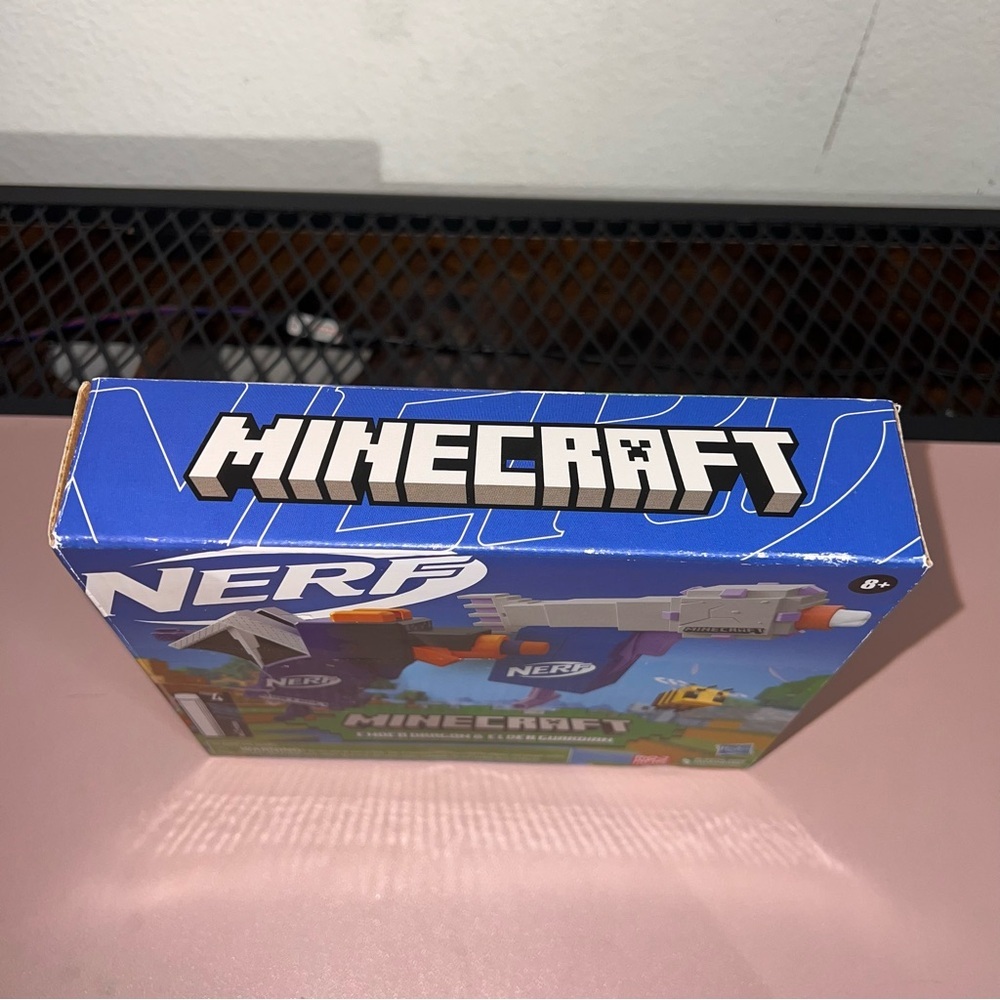 Nerf MicroShots Minecraft Ender Dragon and Elder Guardian Mini Blaster 2-Pack - Picture 4 of 7
